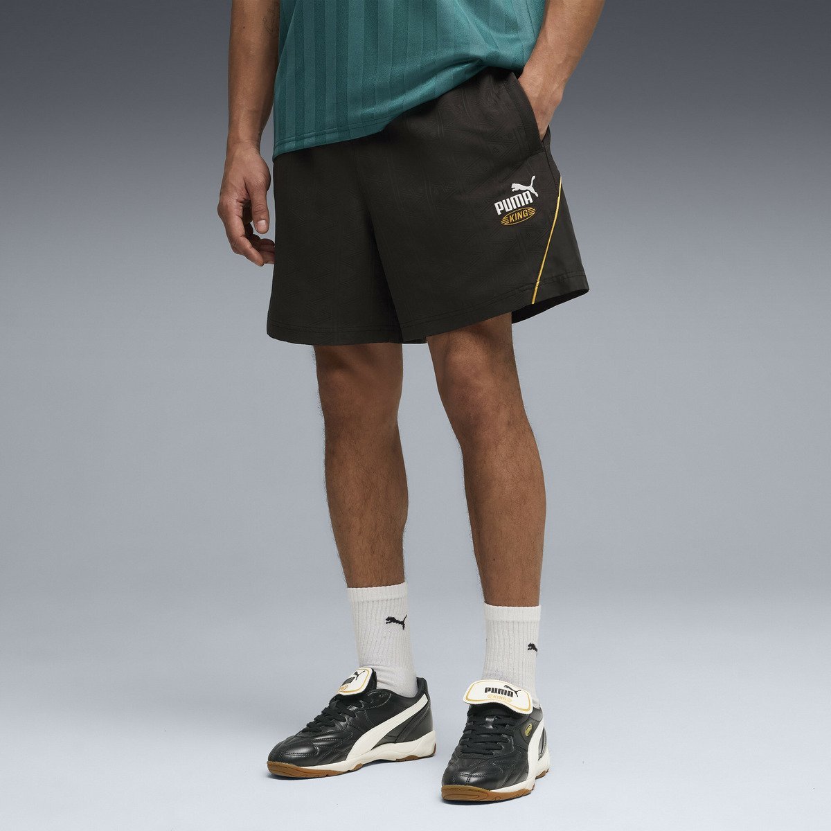 ユニセックス フューチャー プーマ アーカイブ キング リラックス 6インチ ウーブン ショーツ FUTURE.PUMA.ARCHIVE Shorts プーマ パンツ その他のパンツ ブラック