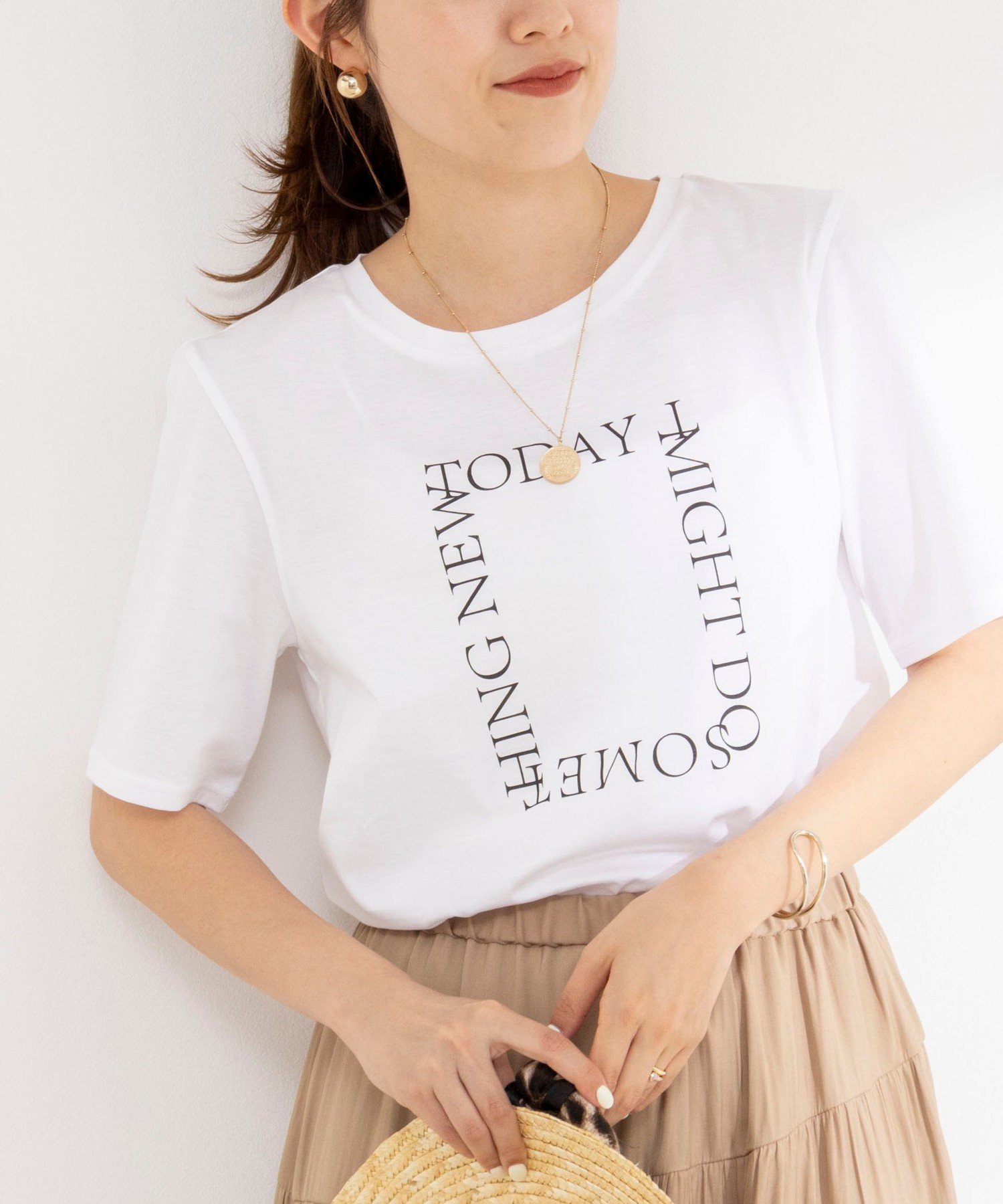 ウォッシャブルプリントT ノーリーズ トップス カットソー・Tシャツ ブルー ブラック ホワイト グリーン