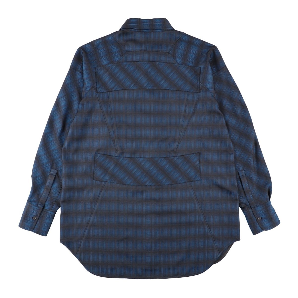 【26AW】＜sulvam＞Check riding SH サルバム トップス シャツ・ブラウス レッド ブルー