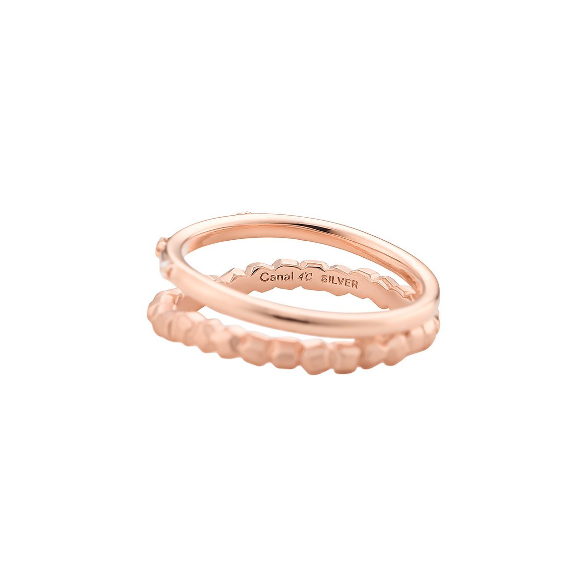 CANAL 4℃ 【AUTUMN COLLECTION】シルバー カーブ リング カナルヨンドシー アクセサリー・腕時計 リング・指輪 ゴールド