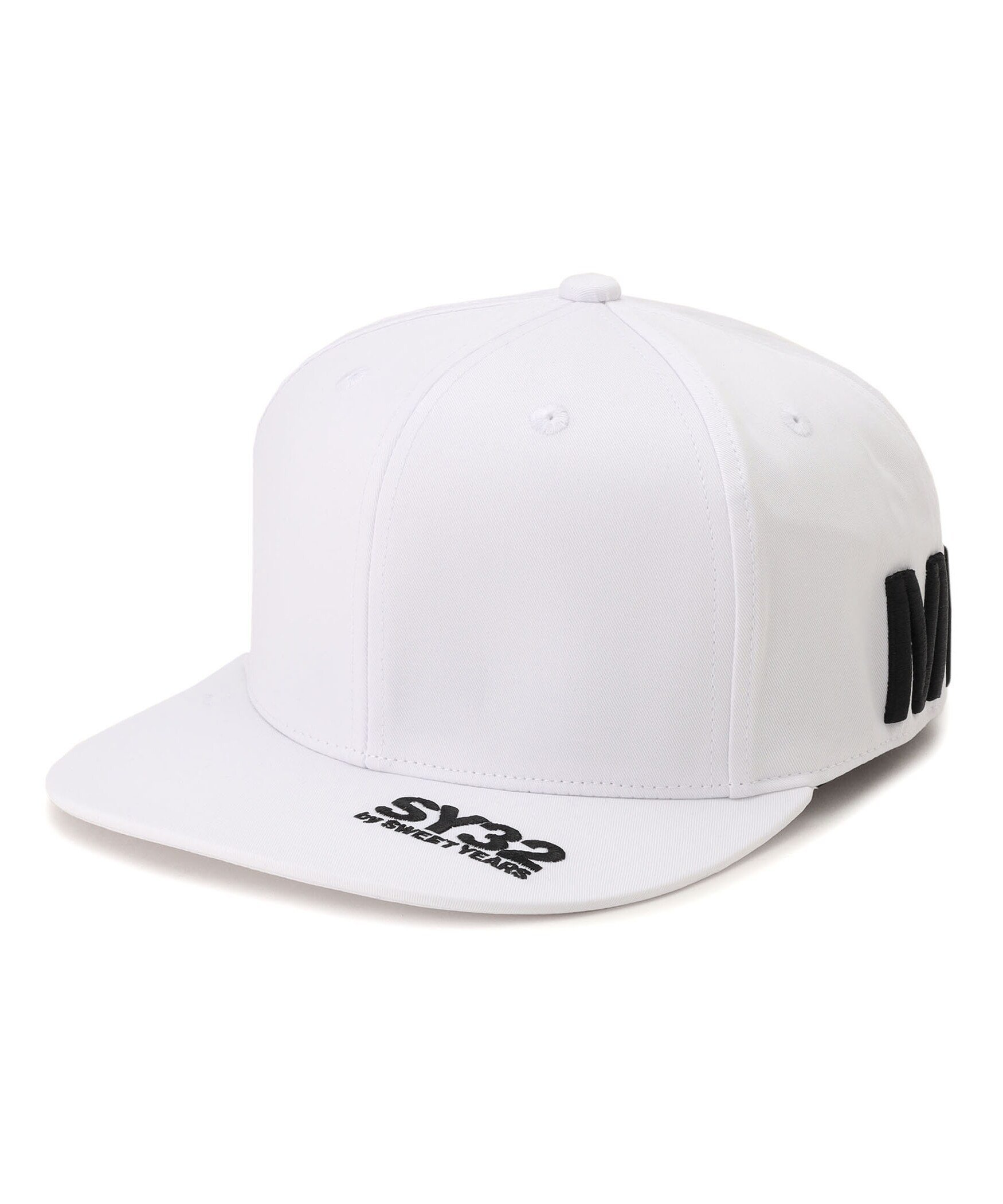 IMPORT ORIGINAL SY32 by SWEET YEARS /GXCT[eBgD oC XB[gC[Y/MILANO LOGO TWILL CAP r[o[ Xq ̖̑Xq zCg ubNyz