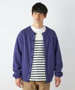 シップス 【SALE／40%OFF】SHIPS any 【SHIPS any別注】SKOOKUM: ＜手洗い可能＞鹿の子 クルーネック カーディガン◇ シップス トップス カーディガン ブルー グレー ベージュ【送料無料】