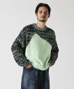 【SALE/50%OFF】GARDEN TOKYO YOKE/ヨーク/Intarsia Crewneck Sweater ガーデン トップス ニット イエロー ...