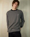 NUMBER (N)INE NARROW STRIPED L/S T-SHIRT ナンバーナイン トップス カットソー Tシャツ【送料無料】