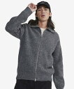 【SALE/20%OFF】AIGLE メランジ ウール ハイネックジップアップニットセーター / ダブルジップ ドライバーズニット エーグル トップス カーディ...