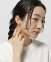 niko and ... 螺旋パール調リング ニコアンド アクセサリー・腕時計 リング・指輪 グレー イエロー(4)
