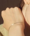 les bon bon les bon bon/victoria bracelet ヴィクトリア ブレスレット K10 10K ジュエリー ギフトルボンボン セットアップセブン アクセサリー・腕時計 ブレスレット・バングル ゴールド【送料無料】