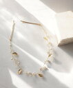 haremode 【haremode ハレモード公式】葉っぱモチーフ ヘッドドレス ピン2本セット ハレモード ヘアアクセサリー バレッタ・ヘアクリップ・ヘアピン ゴールド シルバー