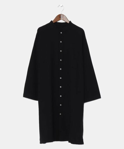 カヤ 【カヤ】書生バンドカラーロングシャツ アミナコレクション トップス シャツ・ブラウス ホワイト ブルー ブラック【送料無料】 カヤ 【カヤ】書生バンドカラーロングシャツ アミナコレクション トップス シャツ・ブラウス ホワイト ブルー ブラック【送料無料】