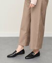 FABIO RUSCONI 【FABIO RUSCONI】モカデザインレザーシューズ インターショシュール シューズ・靴 ローファー ブラック ブラウン【送料無...