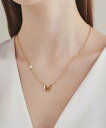 【SALE/29%OFF】ciite' 【 金属アレルギー対応 】 バタフライネックレス サージカルステンレス シーテ アクセサリー・腕時計 ネックレス ゴール...