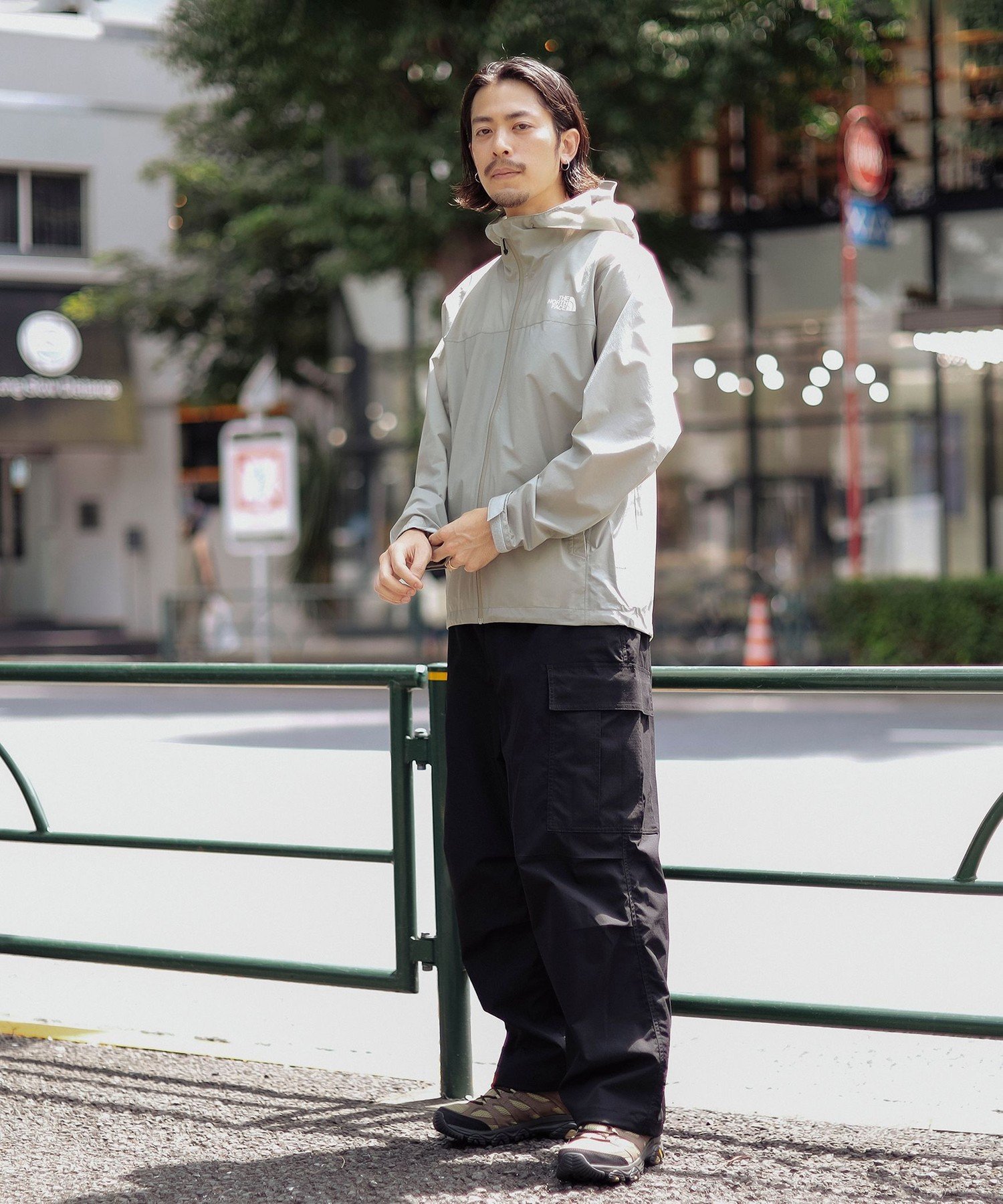 B:MING by BEAMS THE NORTH FACE / Venture Jacket ビーミング ライフストア バイ ビームス ジャケット・アウター ブルゾン・ジャンパー グレー ブラック【送料無料】