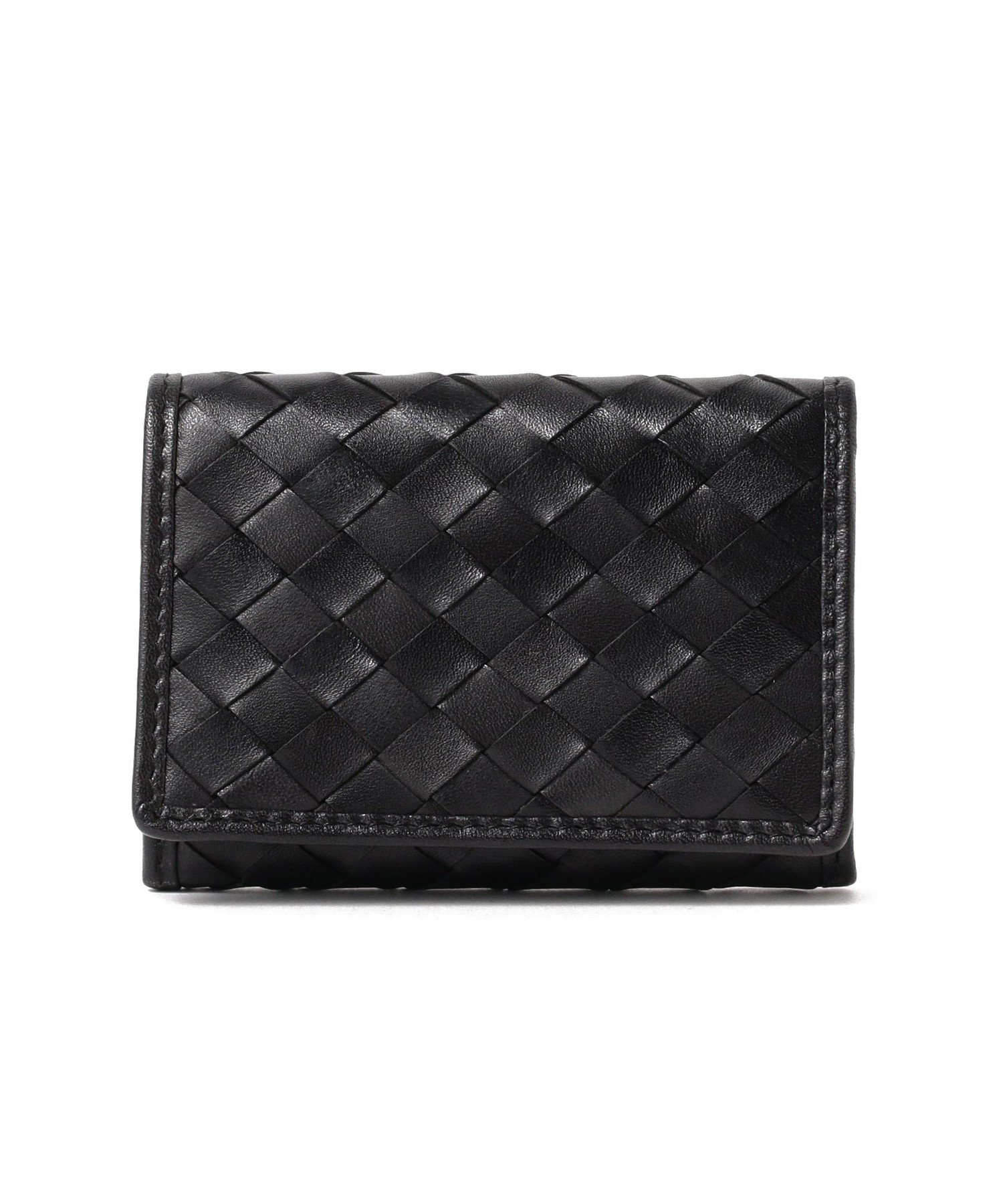 【SALE／40%OFF】B:MING by BEAMS SEEKER / レザー メッシュ カードケース ビーミング ライフストア バイ ビームス 財布・ポーチ・ケース 財布 ブラック【送料無料】