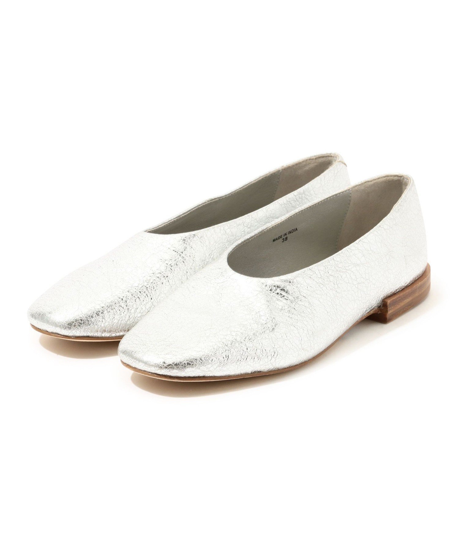 TOMORROWLAND GOODS GALERIE VIE JV LAUREL カバードスリッポン トゥモローランド シューズ・靴 スリッポン シルバー【送料無料】