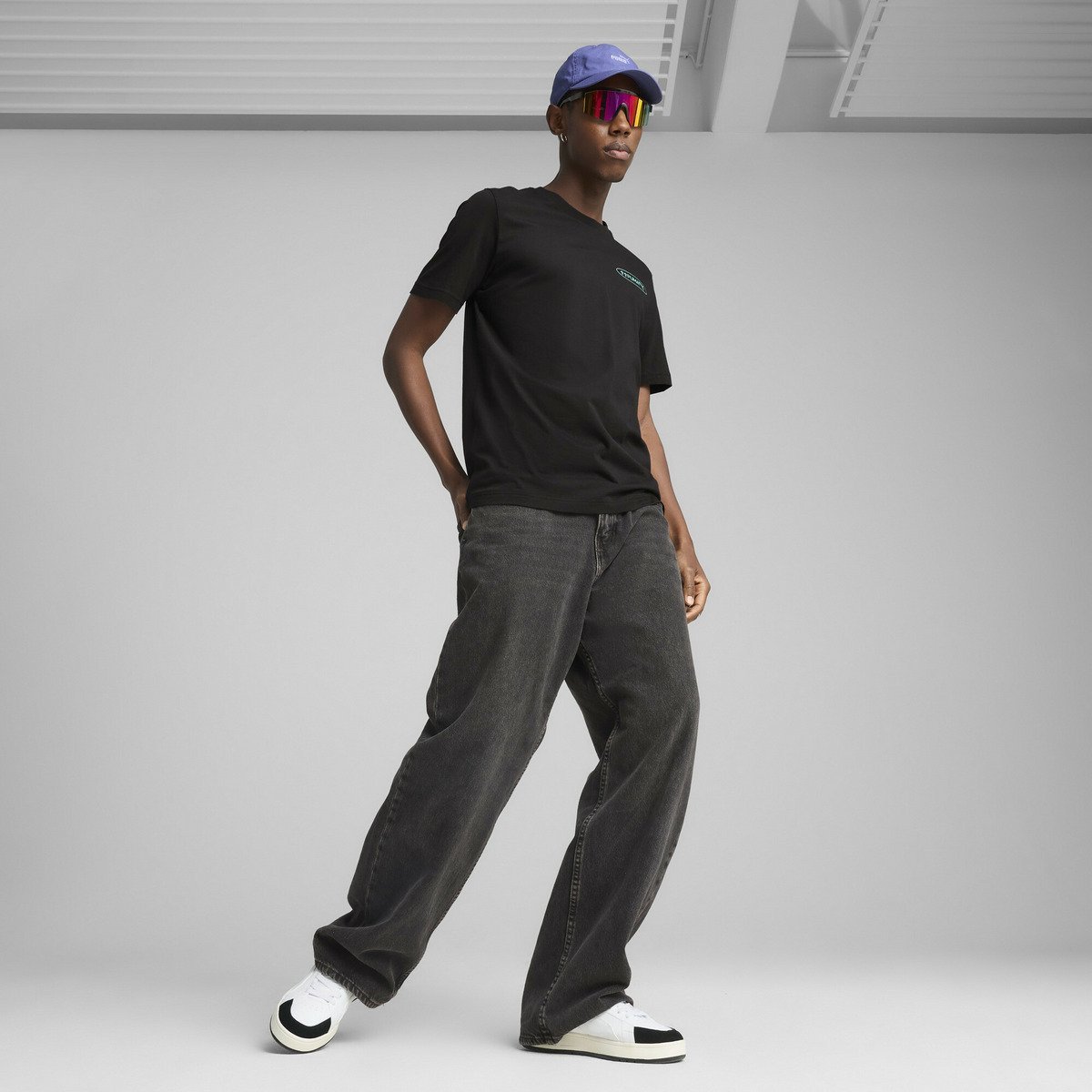 【SALE／39%OFF】PUMA メンズ グラフィックス 3 サークル 半袖 Tシャツ プーマ トップス カットソー・Tシャツ ブラック