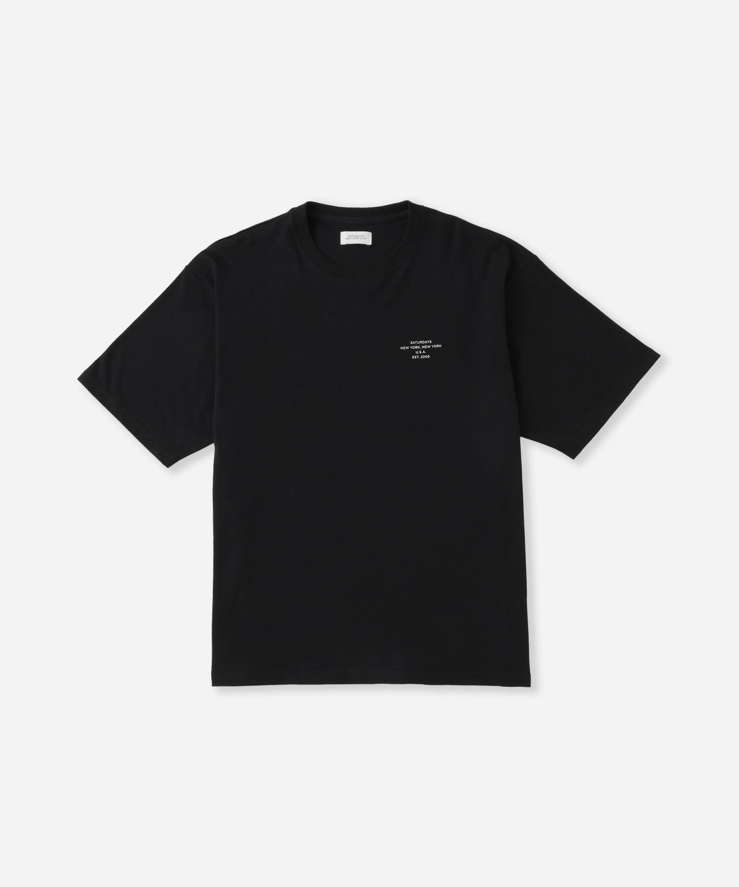 Gotham Establish Slash SS T-Shirt サタデーズ ニューヨークシティ トップス カットソー・Tシャツ ブラック ホワイト グリーン