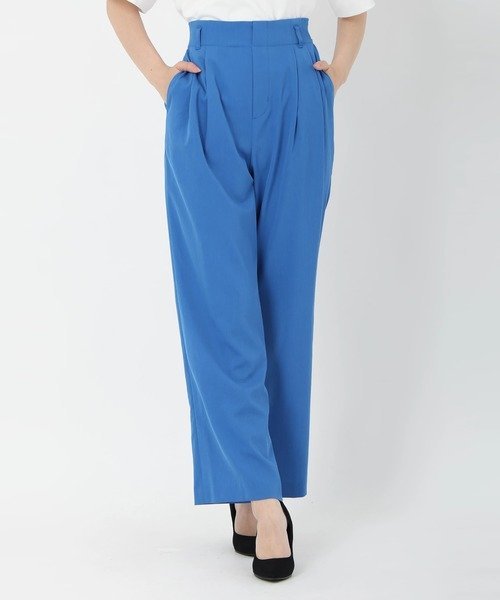 【SALE／50%OFF】STRAWBERRY-FIELDS パンツ ストロベリーフィールズ パンツ その他のパンツ ブルー ネイビー【送料無料】