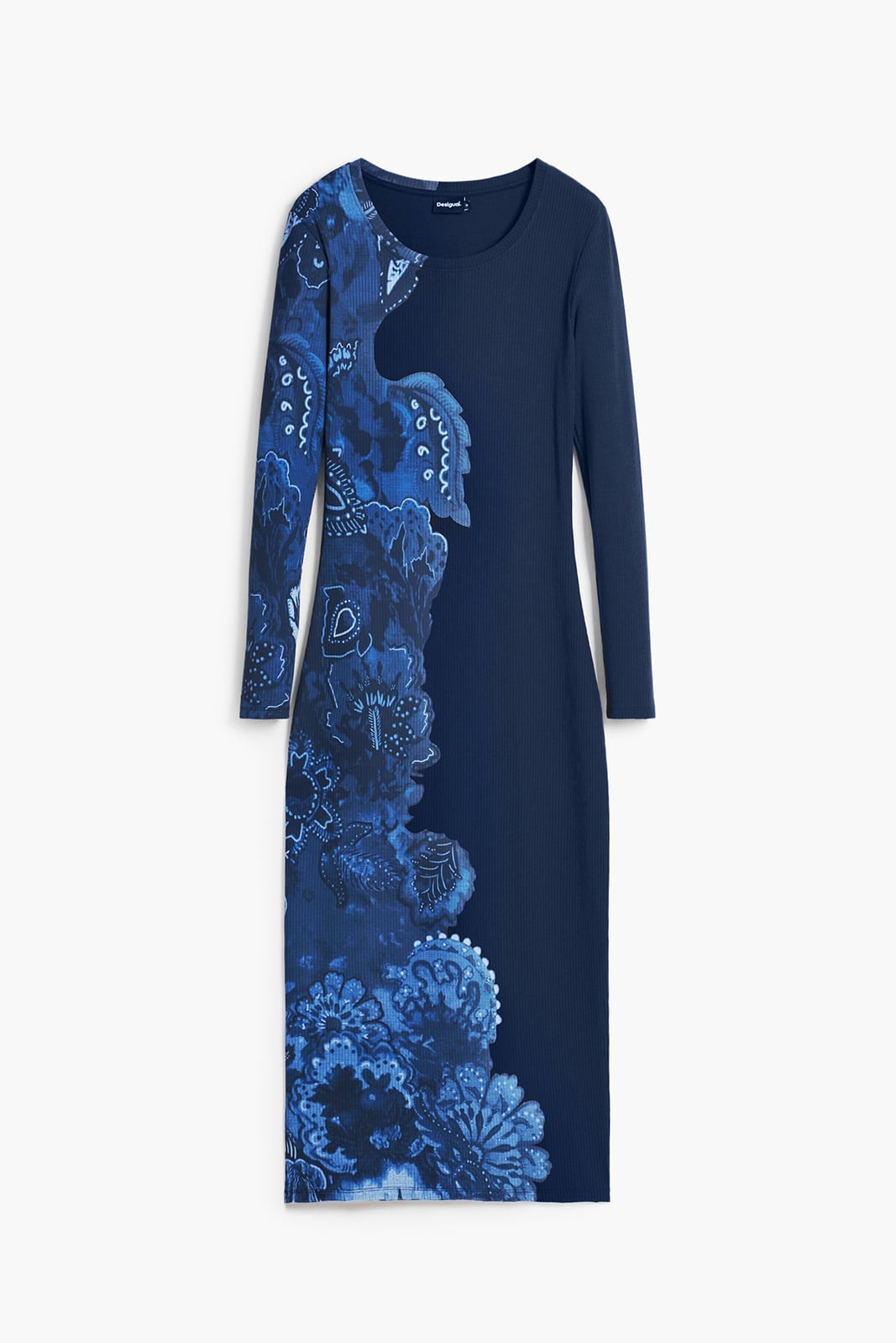 【SALE／50%OFF】Desigual 曼荼羅フィットドレス デシグアル ワンピース・ドレス ドレス ブルー【送料無料】 2