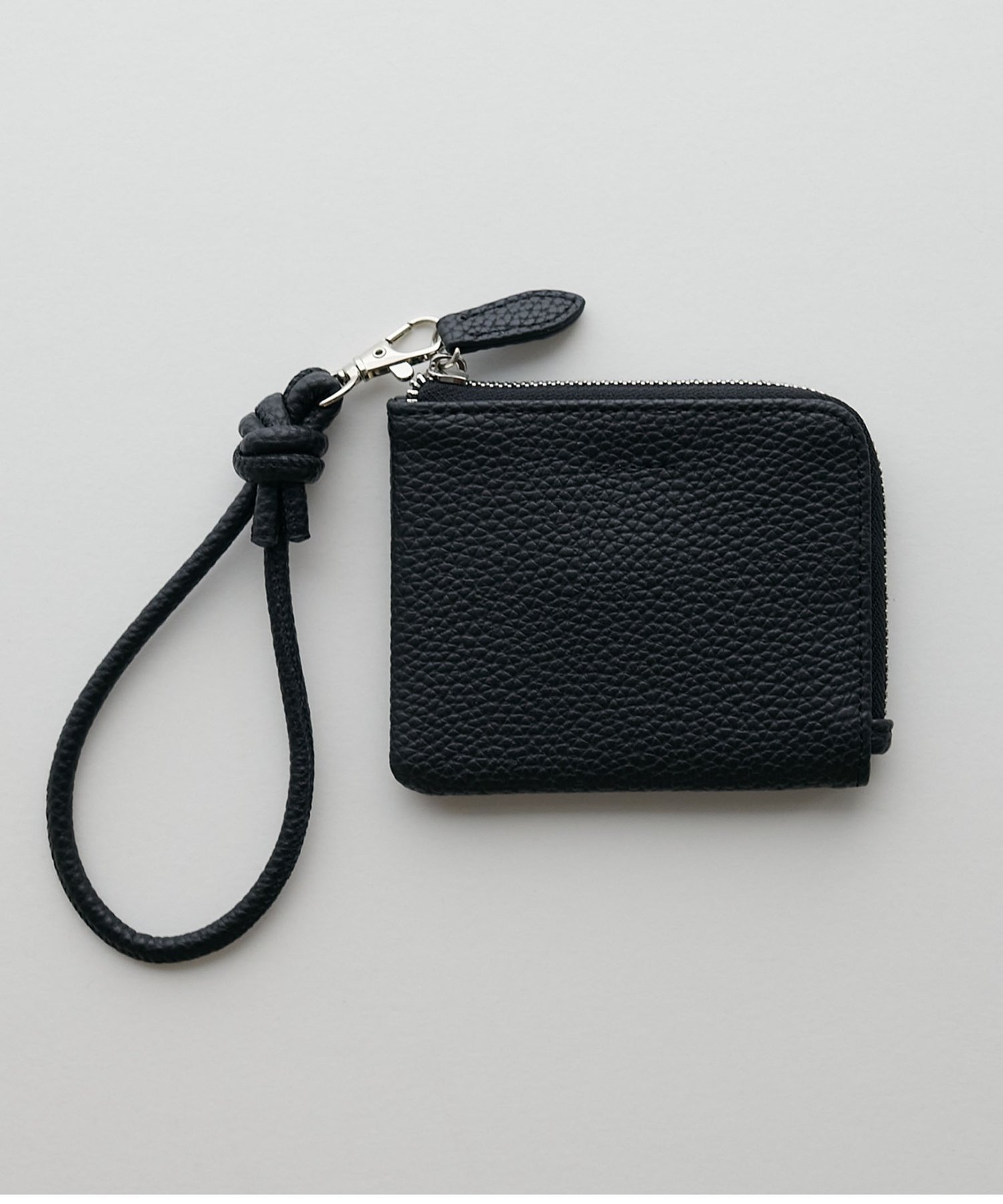 Discoat シュリンクLミニウォレット ディスコート 財布・ポーチ・ケース 財布 ブラック ベージュ シルバー