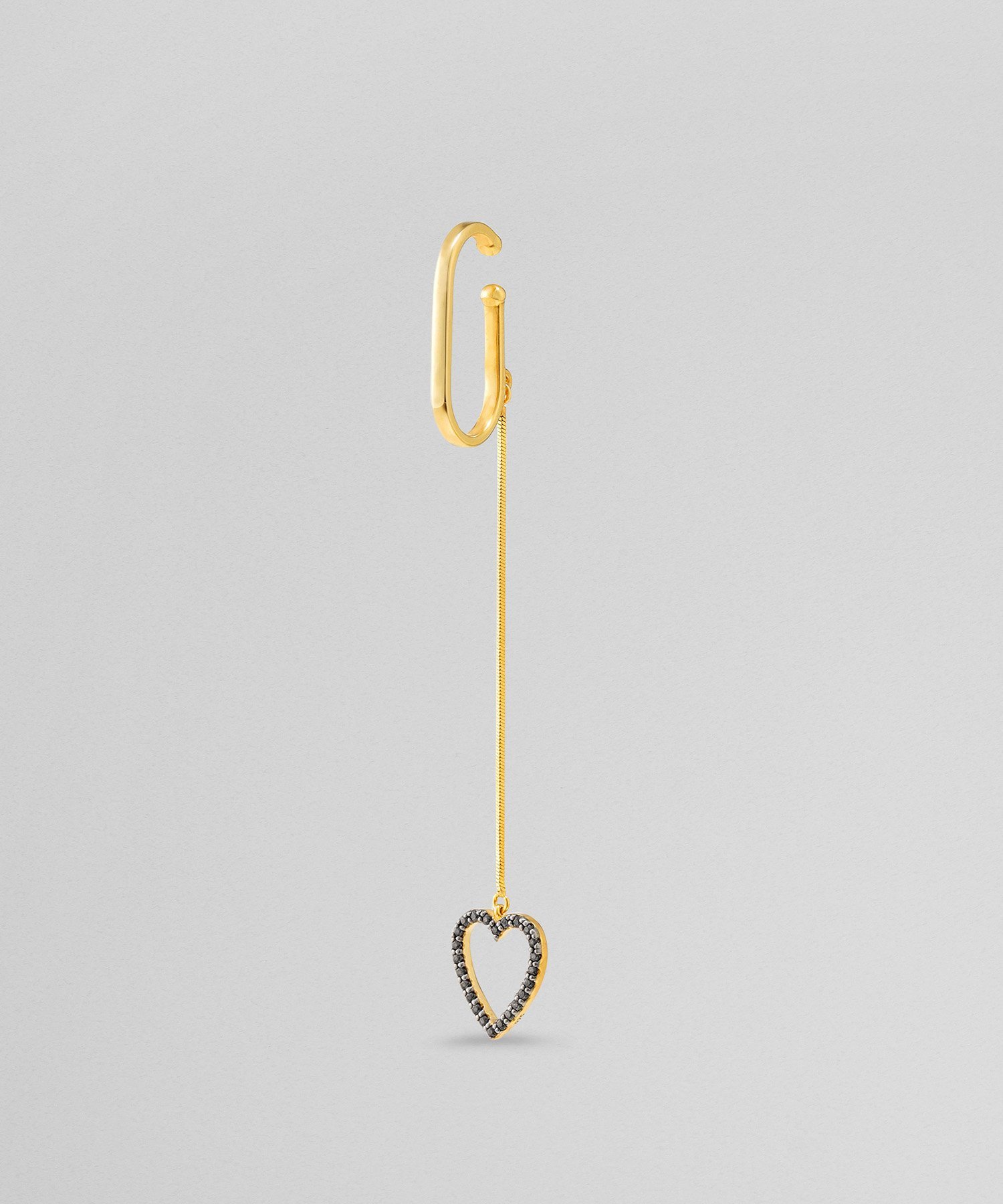 PLUS VENDOME FINELINETATTOO_heart イヤーカフ プラス ヴァンドーム アクセサリー・腕時計 イヤリング・イヤーカフ ゴールド【送料無料】