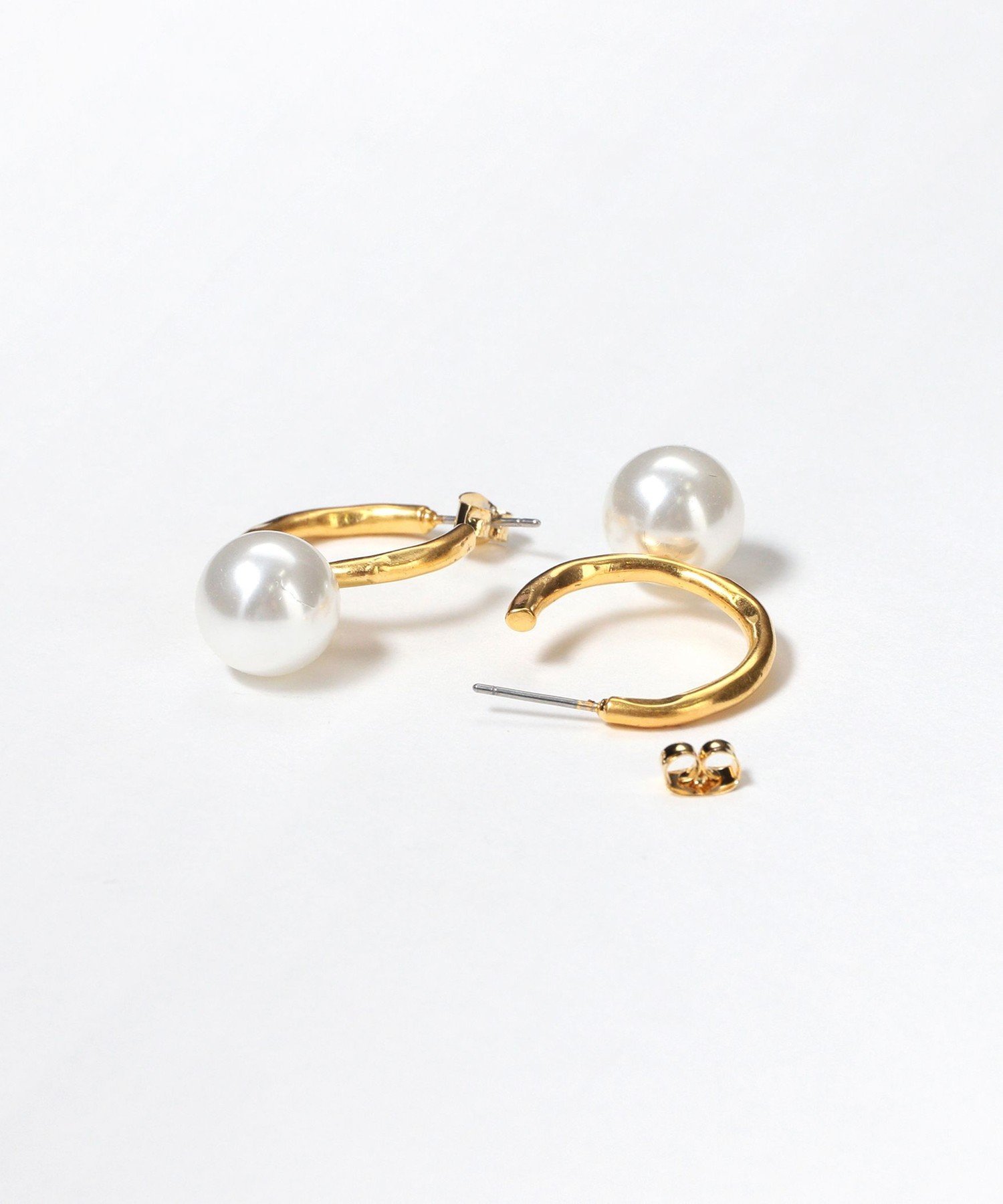 【SALE／30%OFF】B:MING by BEAMS パール フープピアス ビームス アウトレット アクセサリー・腕時計 ピアス ゴールド