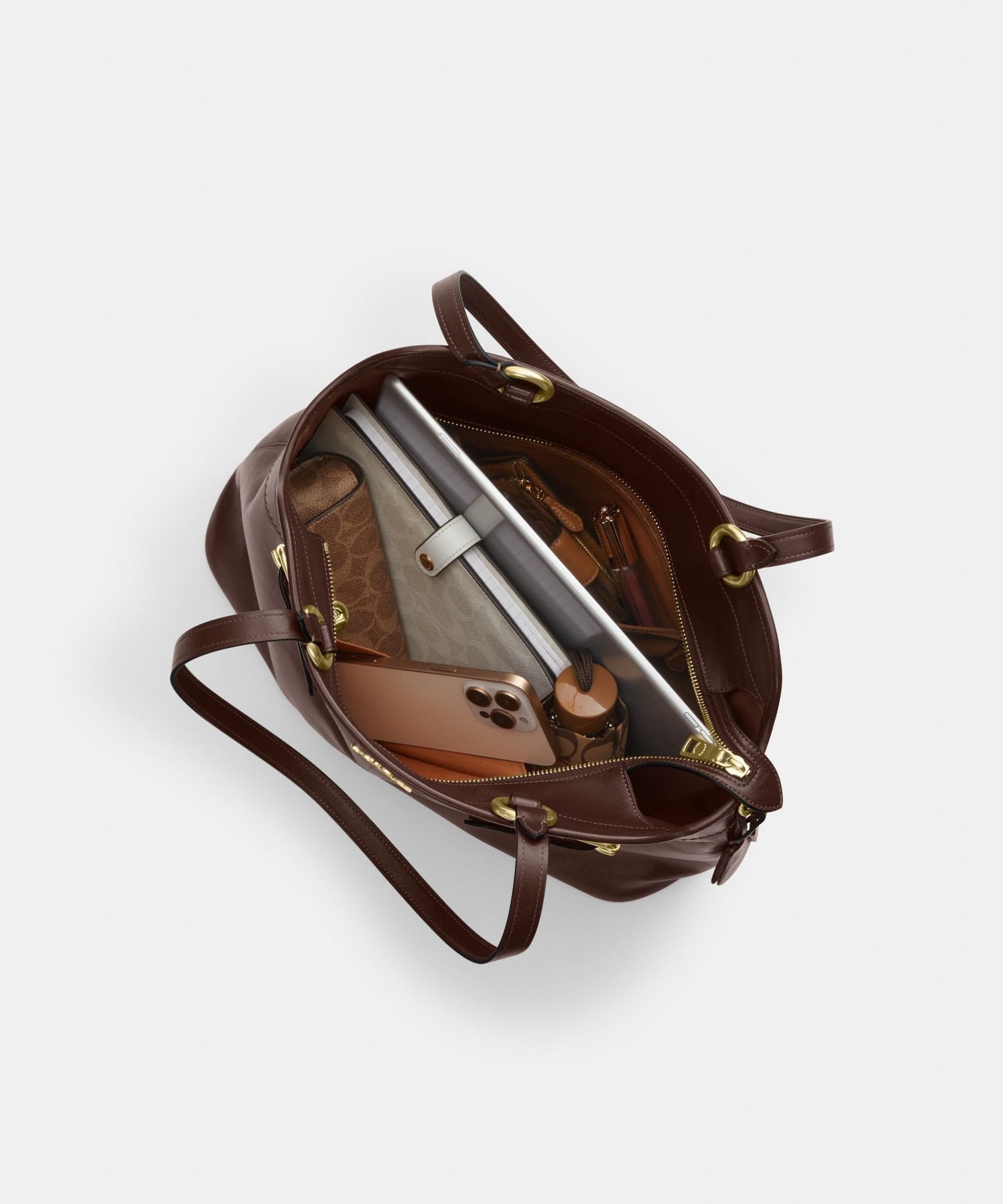 【SALE／60%OFF】COACH OUTLET 【公式】イーストン トート バッグ コーチ　アウトレット バッグ トートバッグ ブラウン【送料無料】