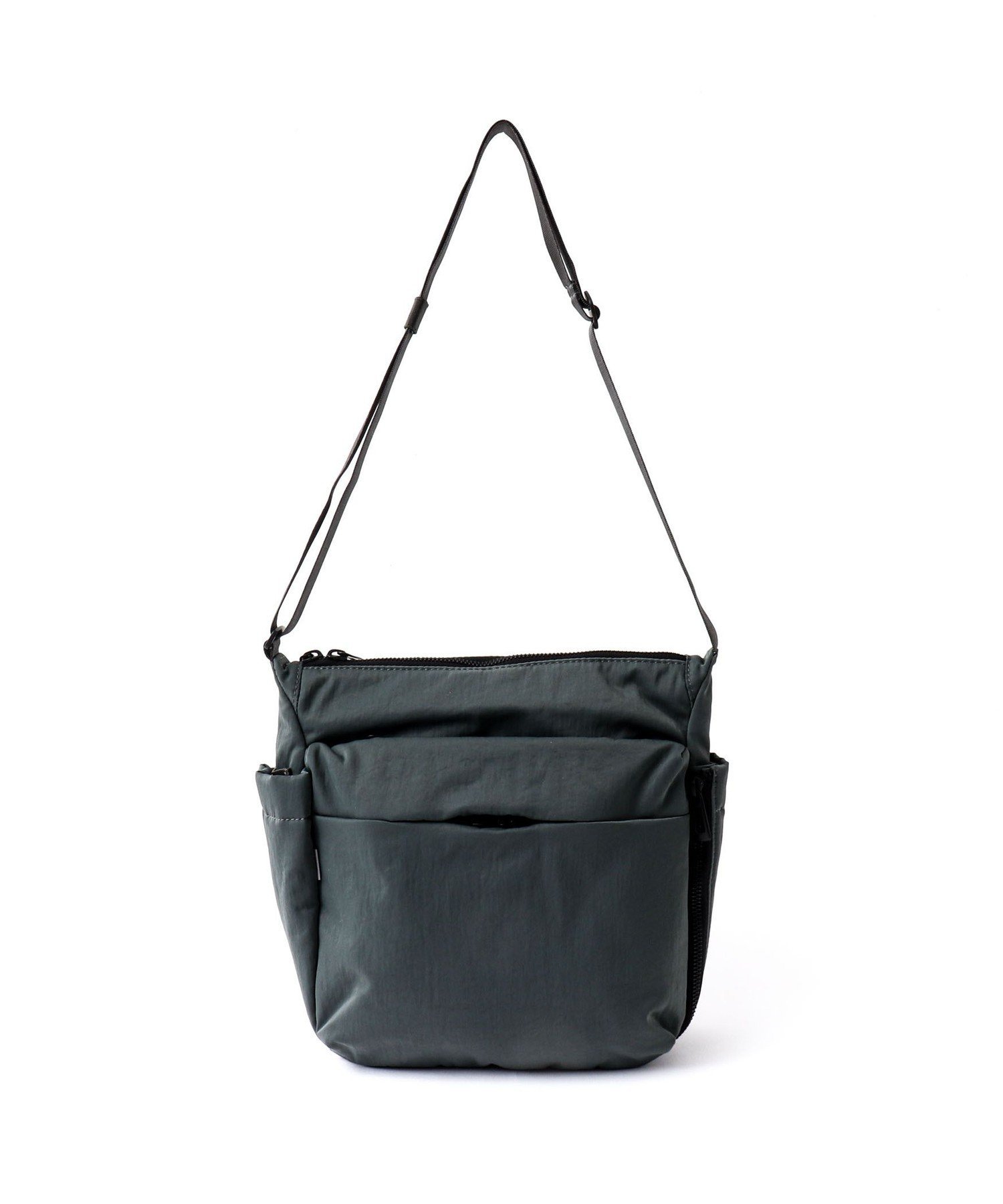 NOLLEY'S goodman 【NESK/ネスク】NS-018 スクエアボディショルダーバッグ ノーリーズ バッグ ショルダーバッグ ブラック グレー【送料無料】