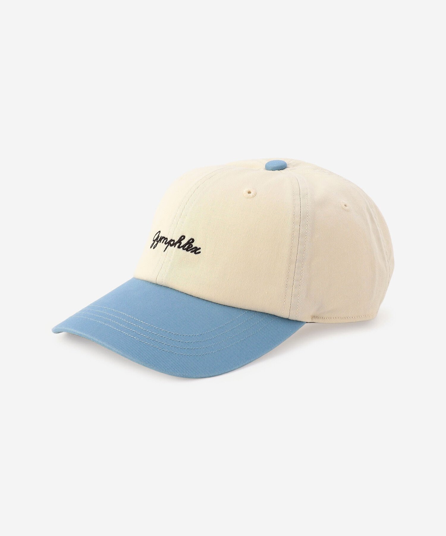 Bshop Gymphlex ｜ コットンチノ 配色6Pキャップ UNISEX ビショップ 帽子 キャップ ブルー ブラウン【送料無料】