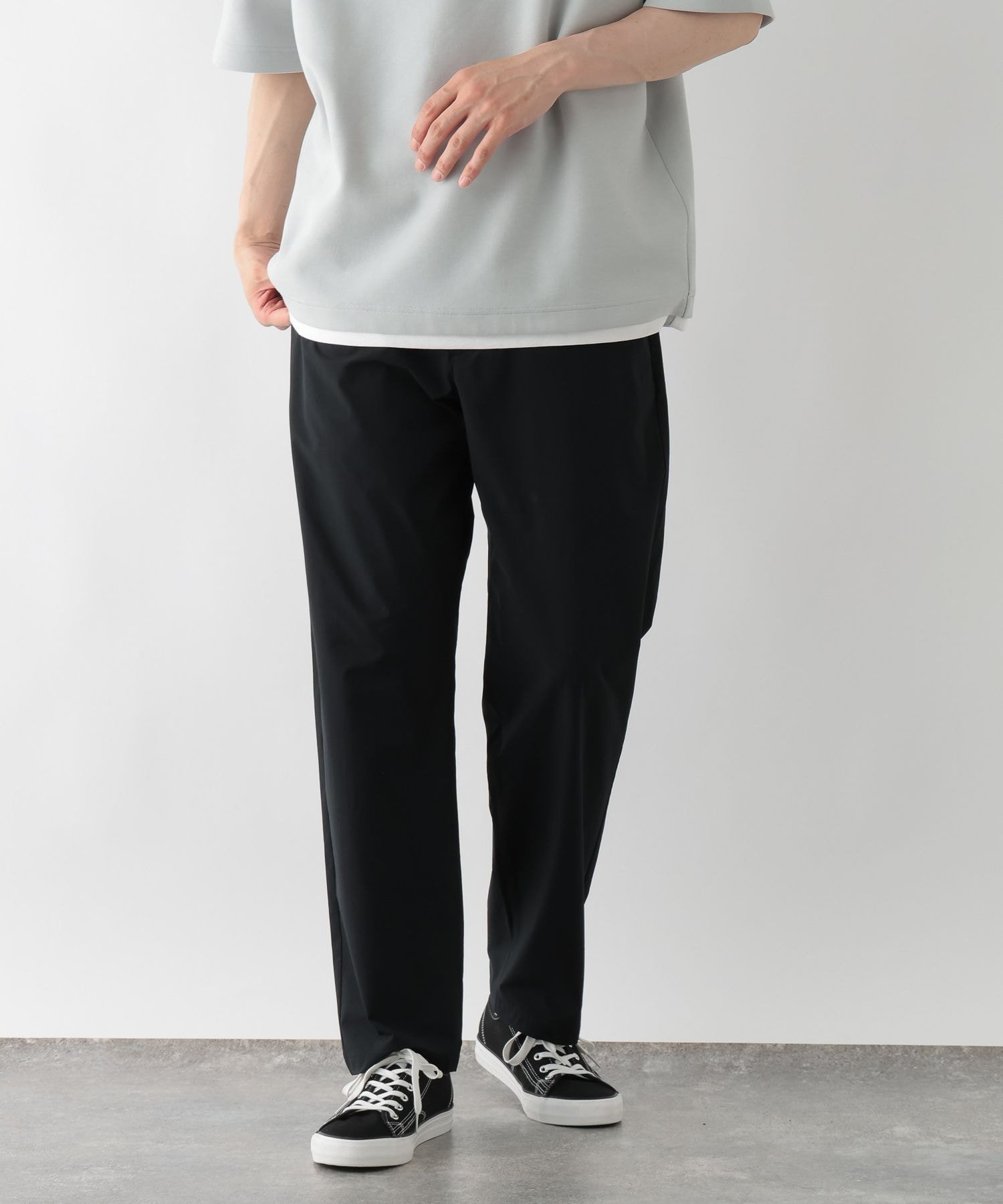 エアかるイージーパンツ2/663588 グローバルワーク パンツ その他のパンツ ブラウン ネイビー グレー ブラック ホワイト