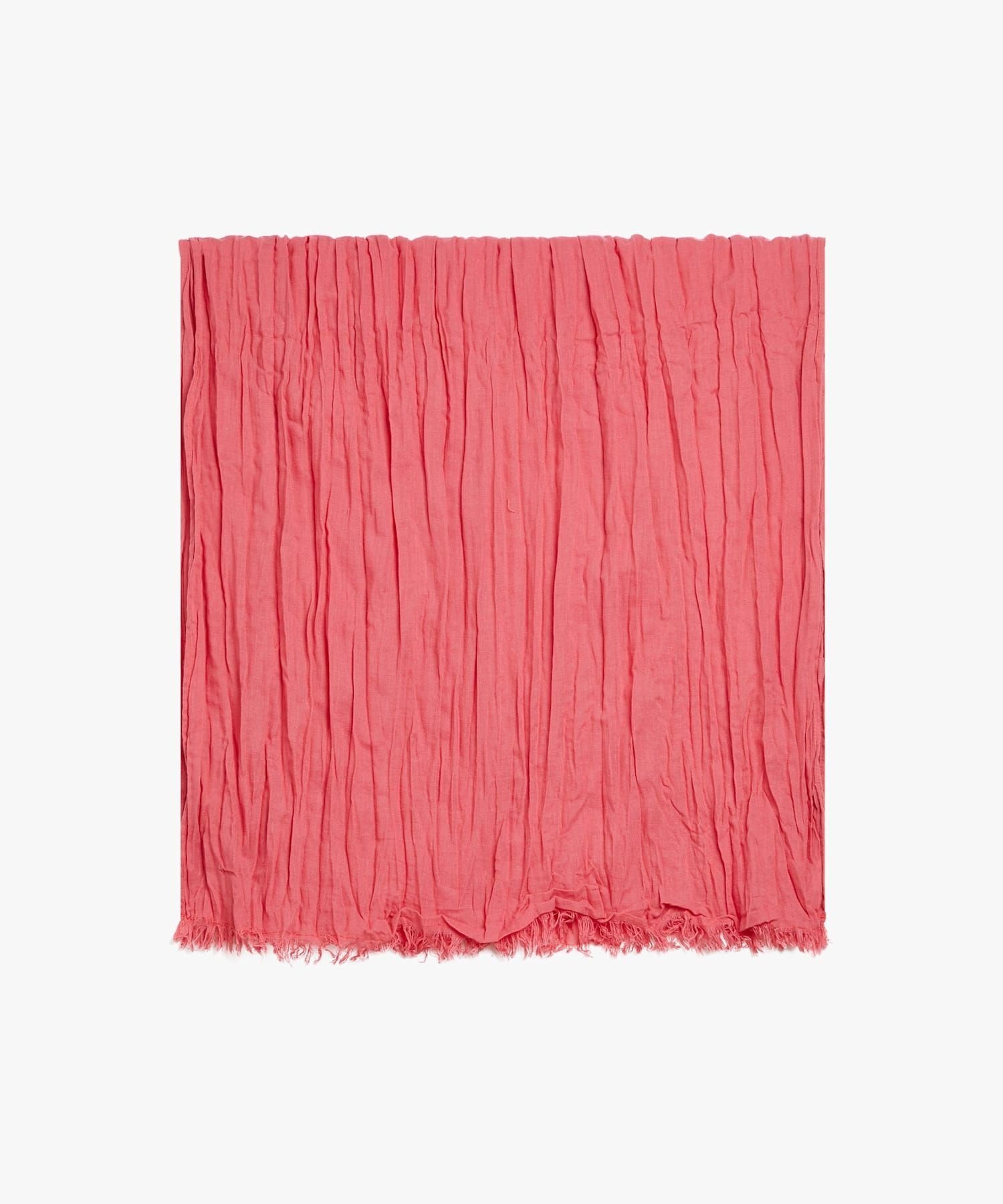 agnes b. FEMME コットンガーゼ調 ストール "Unno" アニエスベー ファッション雑貨 マフラー・ストール・ネックウォーマー ピンク【送料無料】