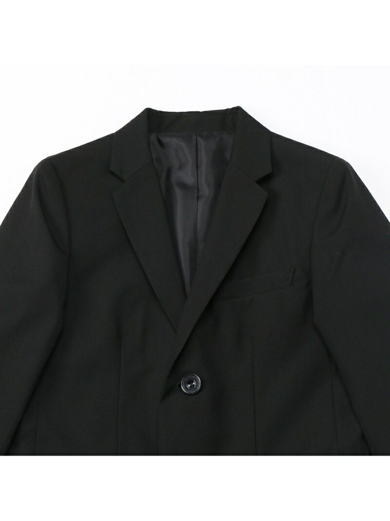 COMME CA ISM ジャケット(140-160サイズ) コムサイズム ビジネス/フォーマル セットアップスーツ ブラック【送料無料】