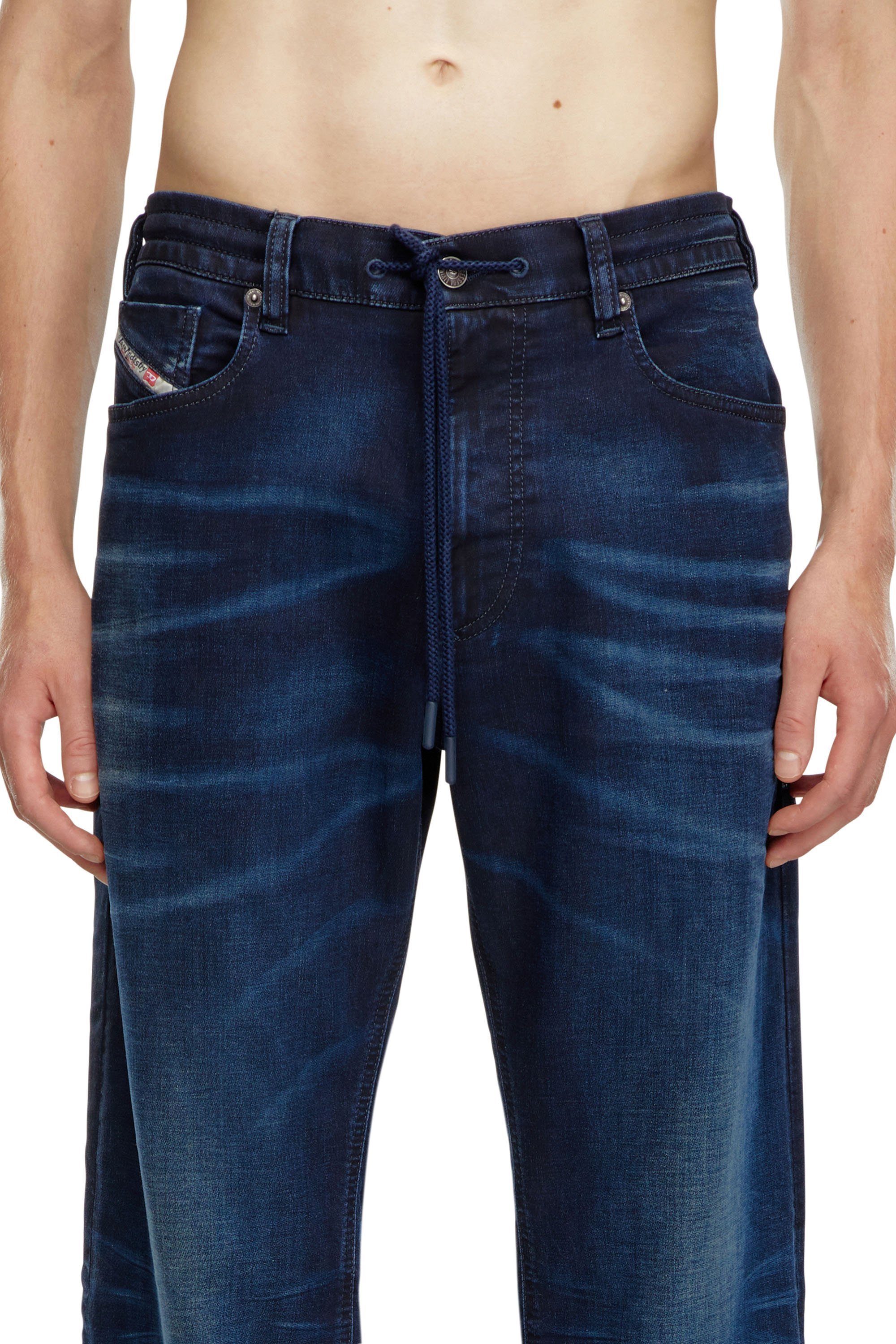 メンズ デニム リラックスフィット 2080 D-REEL JOGG Sweat jeans ディーゼル パンツ ジーンズ・デニムパンツ ブルー