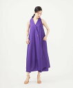 Sybilla 【SMART DRESS】オフカラーアメリカンスリーブドレス シビラ ワンピース・ドレス ドレス パープル グリーン レッド【送料無料】