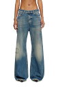 DIESEL ウィメンズ デニムパンツ RELAXED 1996 D-SIRE L.28 ディーゼル パンツ ジーンズ・デニムパンツ ブルー【送料無料】