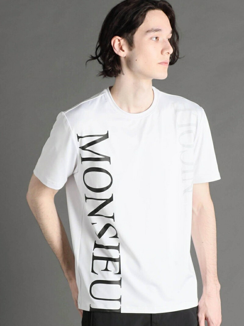 MONSIEUR NICOLE ムッシュニコル グラフィックTシャツ ニコル トップス その他のトップス ホワイト グレー ブラック【送料無料】