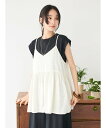 【SALE/60%OFF】CRAFT STANDARD BOUTIQUE レーヨンキャミチュニック クラフトスタンダードブティック トップス ベスト・ジレ ブル...