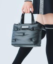 【SALE/30%OFF】ARCHIVIO ロゴ刺繍中綿バッグ アルチビオ バッグ ハンドバッグ ベージュ レッド ブラック【送料無料】