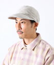 GLOSTER 【GLOSTER/グロスター】ヘリンボーン ロングブリムキャップ フレディ アンド グロスター 帽子 キャップ グレー ホワイト ブラック【送料無料】