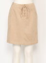 【SALE／72 OFF】LILY BROWN 裾刺繍台形スカート リリーブラウン スカート その他のスカート ベージュ ブラウン パープル
