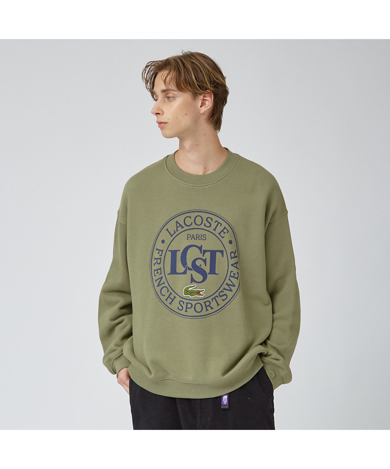 楽天市場】LACOSTE ラコステ（カラーカーキグリーン）（スウェット