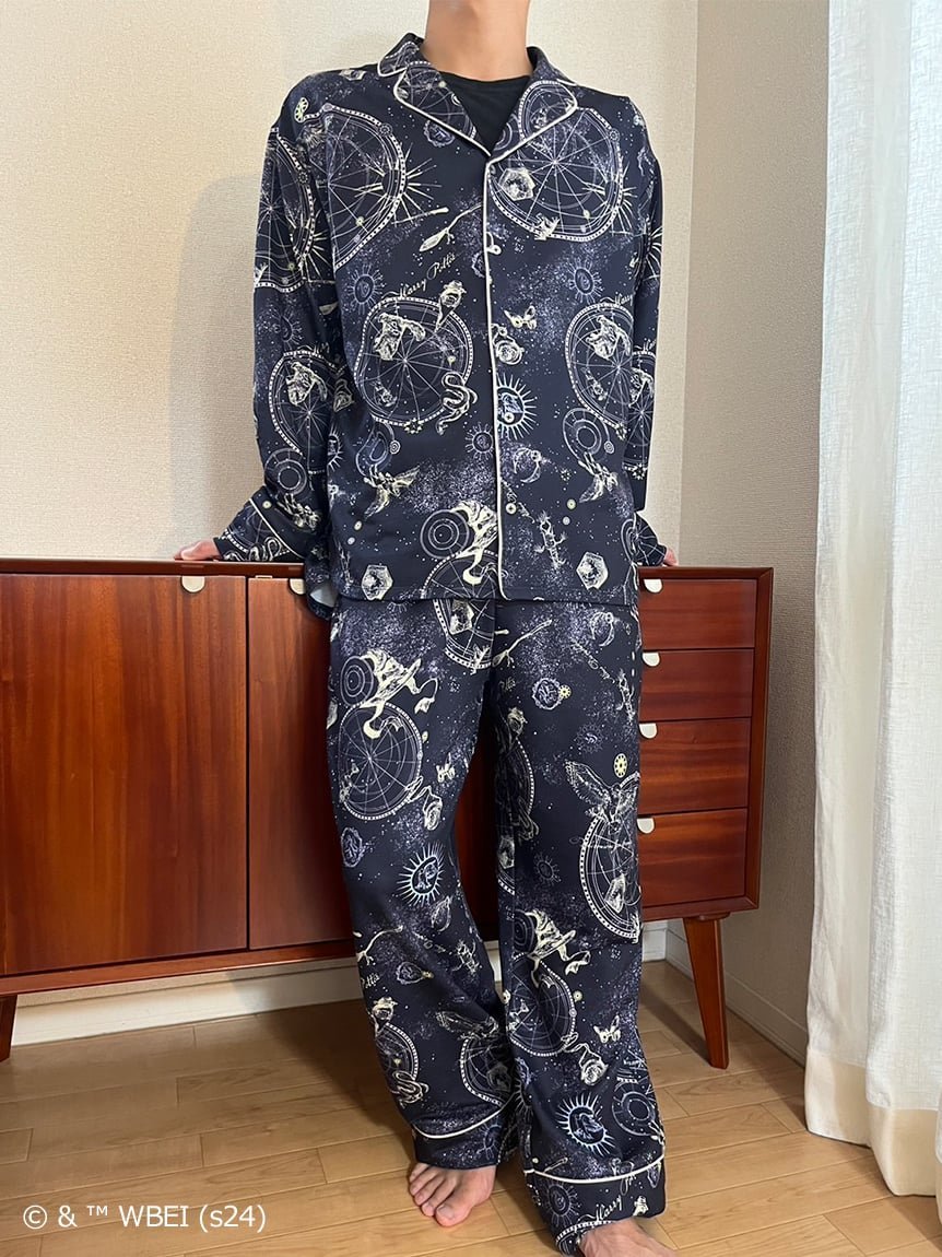 SNIDEL HOME 【メンズ】【ハリー・ポッター】 インレーロングパンツ スナイデルホーム パンツ その他のパンツ ネイビー【送料無料】のサムネイル