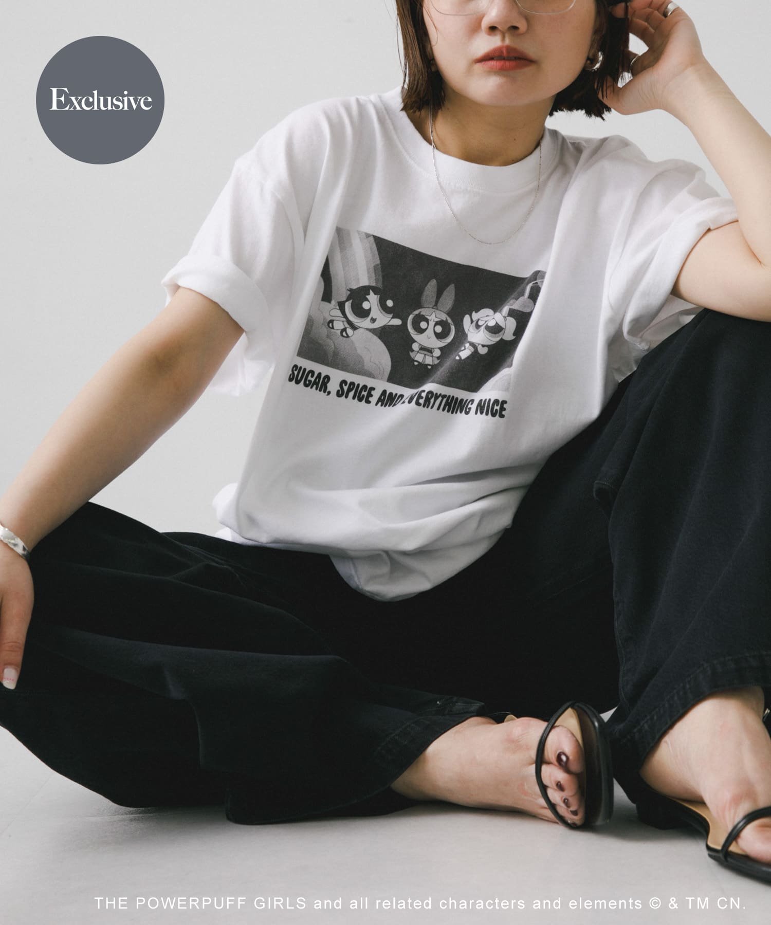 URBAN RESEARCH 『別注』GOOD ROCK SPEED / THE POWERPUFF GIRLS / TEE1 アーバンリサーチ トップス カットソー・Tシャツ ホワイト【送料無料】のサムネイル