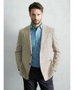 Aquascutum MEN Ring Gingham Check Jacket アクアスキュータム ジャケット・アウター テーラードジャケット・ブレザー ベージュ【送料無料】