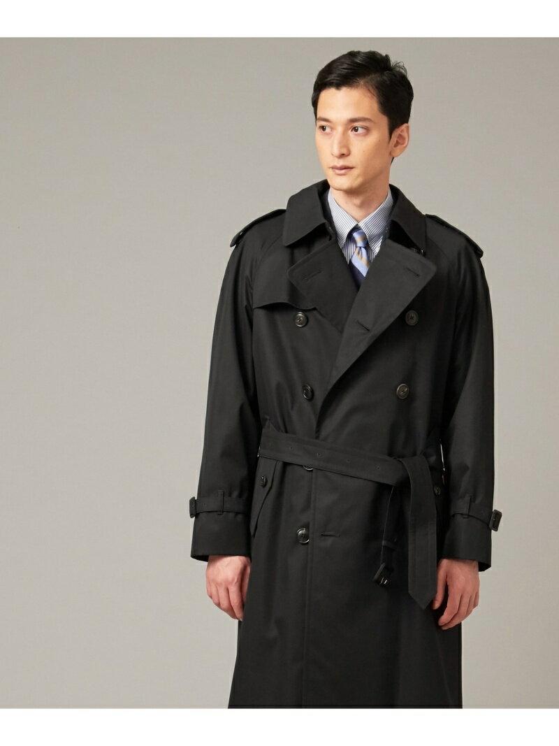 J. Press Ventile Gabardine Trench Coat CCOVYW0002: Navy