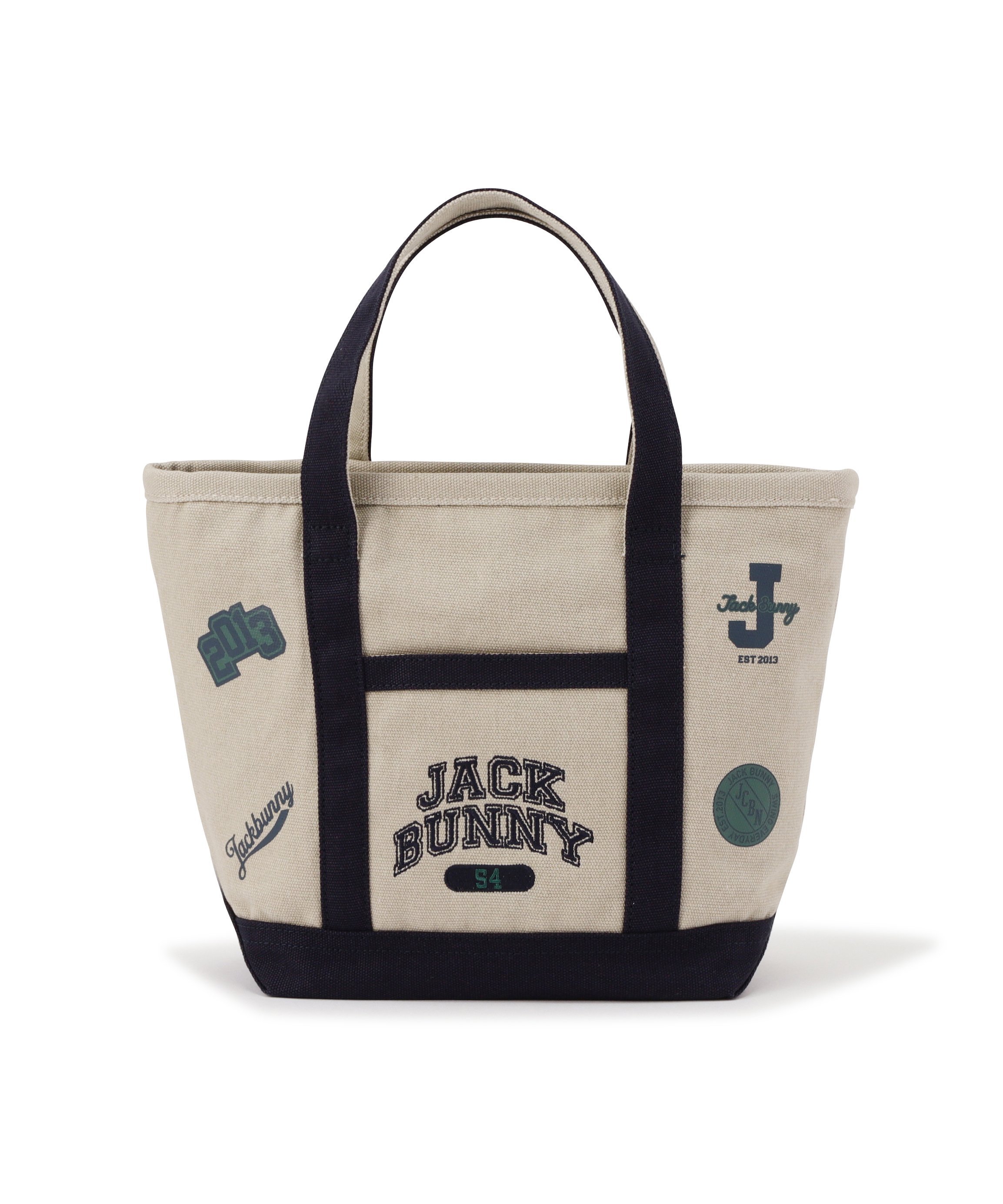 Jack Bunny!! キャンバスカートバッグ (UNISEX) ジャックバニー バッグ その他のバッグ ネイビー ベージュ ホワイト