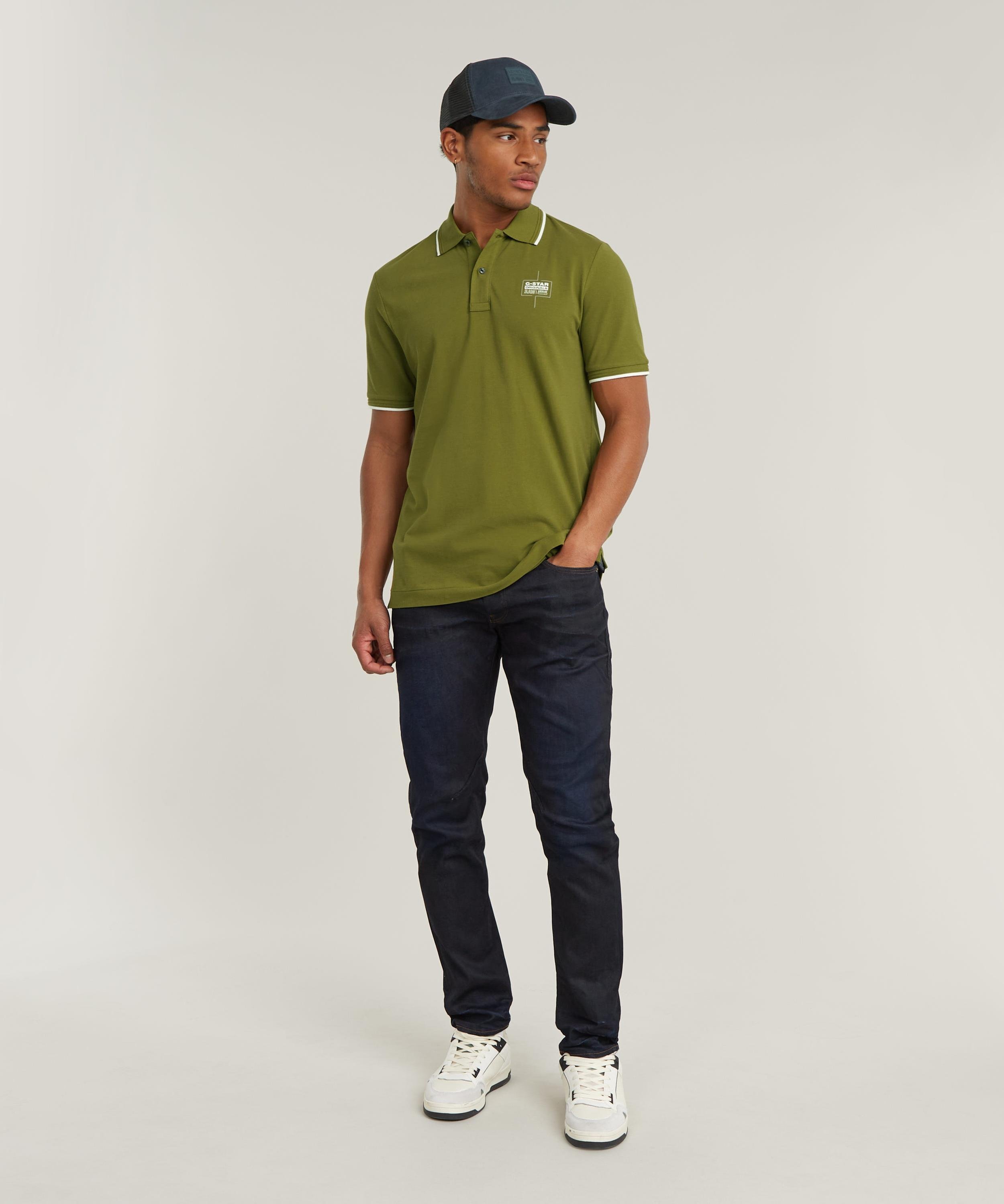 【公式ショップ】D-Staq 5-POCKET SLIM/スリムテーパードジーンズ ジースターロゥ パンツ ジーンズ・デニムパンツ ネイビー