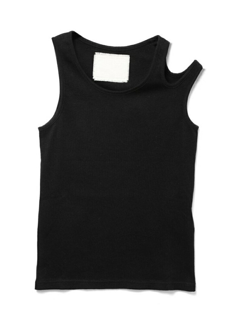 【SALE／60%OFF】V::room 【タトラス公式店】Extra Shoulder Tank Top タトラスコンセプトストア トップス ノースリーブ・タンクトップ ブラック グレー パープル レッド【送料無料】