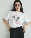 DOUX ARCHIVES 【GOOD ROCK SPEED】MICKEY MOUSE / TEE ドゥアルシーヴ トップス カットソー Tシャツ ホワイト グレー ネイビー【送料無料】