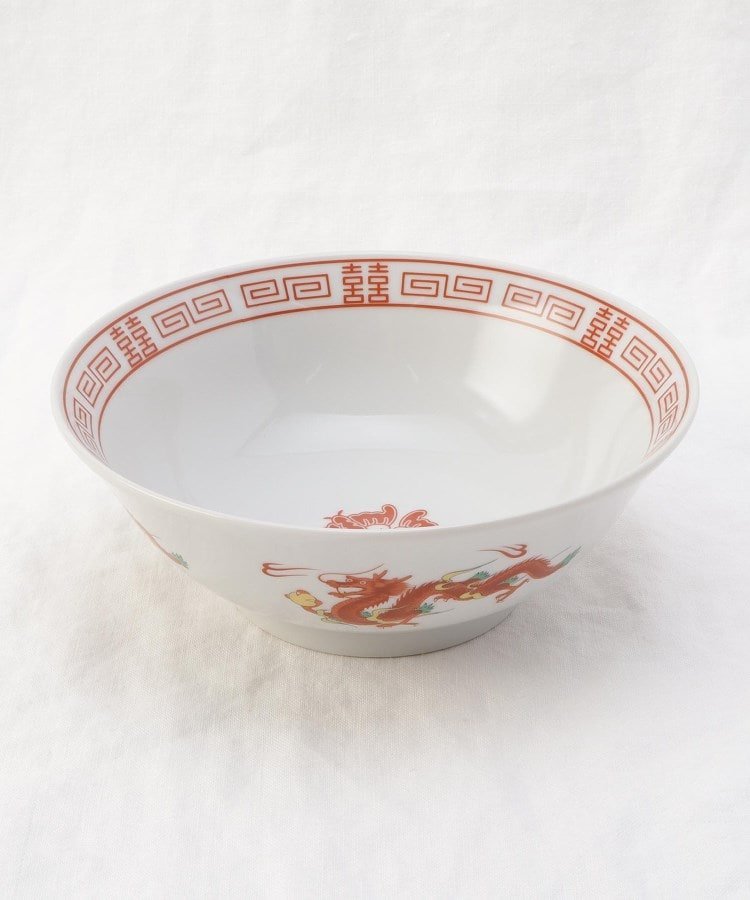 212 KITCHEN STORE 昔ながらのラーメン鉢 赤龍 トゥーワントゥーキッチンストア 食器・調理器具・キッチン用品 その他の食器・調理器具・キッチン用品 レッド