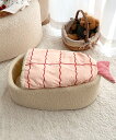 【SALE/20%OFF】aimoha home aimoha home/寿司型ペットベッド アイモハ ペット用品 ペット用ベッド・マット・クッション ピンク